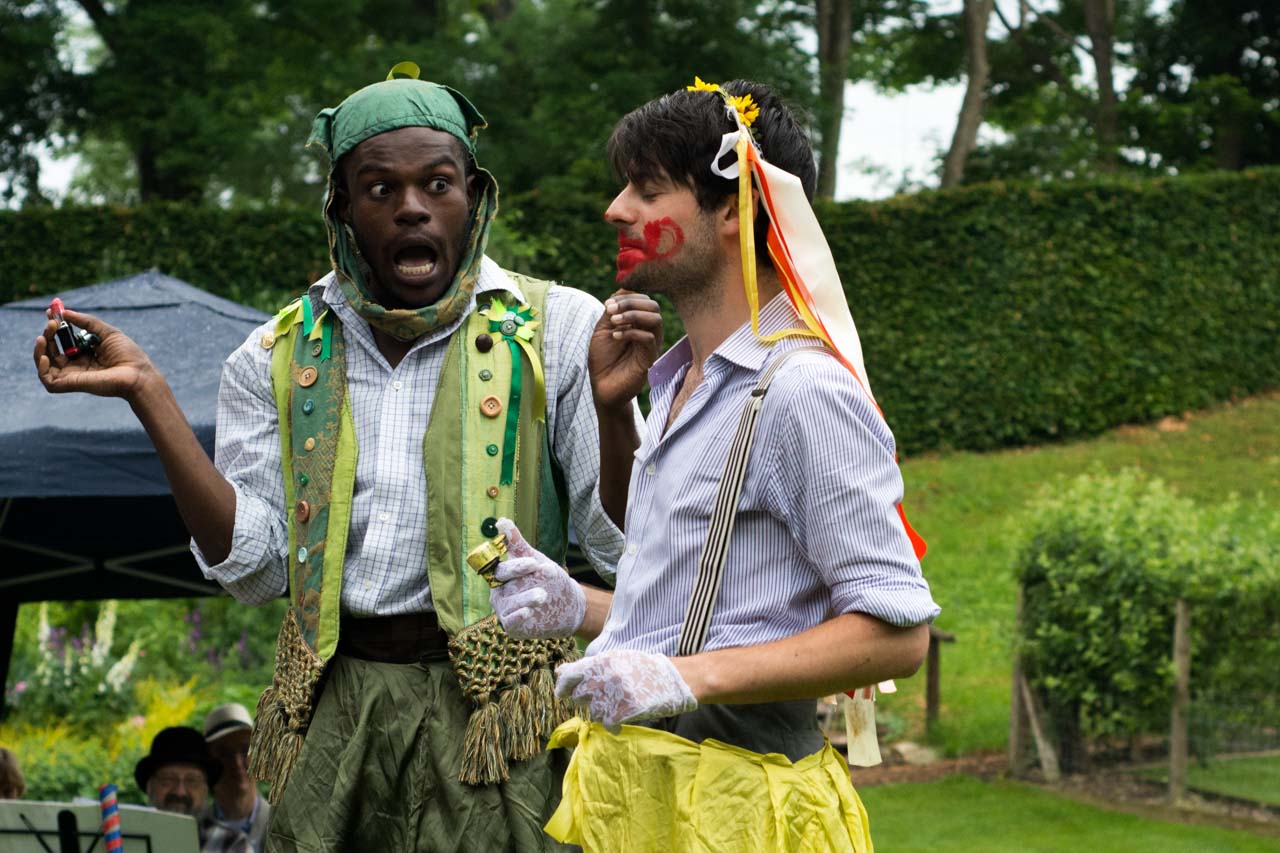 Stanton Plummer-Cambridge and Matt Maltby in Much Ado About Nothing