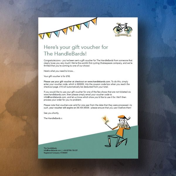 HandleBards' £100 Gift Voucher